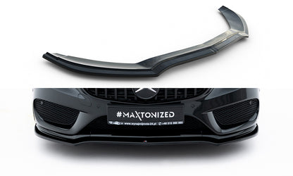 Forreste splitter V.1 MERCEDES- BENZ C-CLASS W205 COUPE AMG-LINE