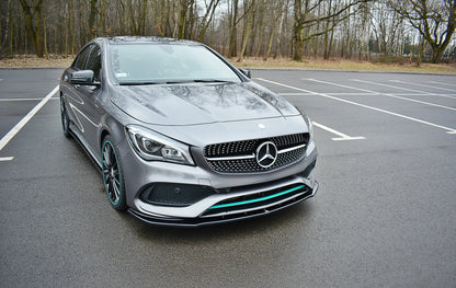 Forreste splitter V.1 MERCEDES-BENZ CLA C117 AMG-LINE FACELIFT