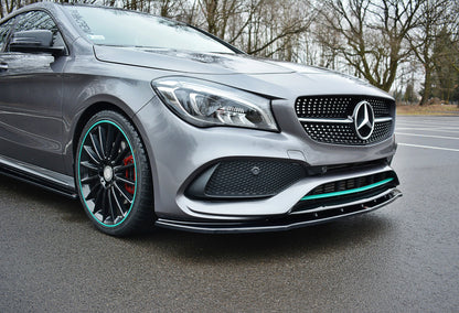 Forreste splitter V.1 MERCEDES-BENZ CLA C117 AMG-LINE FACELIFT
