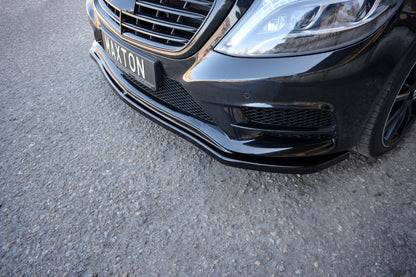 Forreste splitter V.1 MERCEDES-BENZ S-CLASS AMG-LINE W222