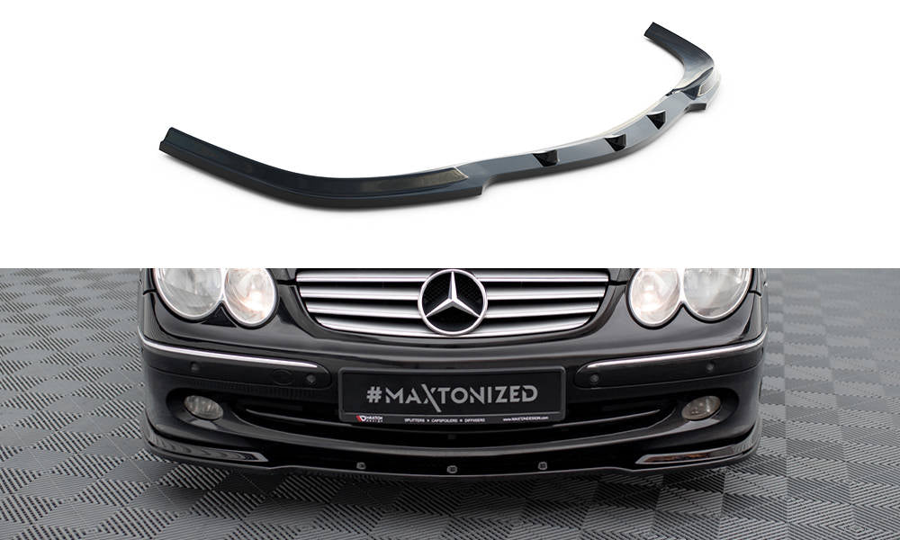 Forreste splitter V.1 MERCEDES CLK W 209 til Standard VERSION