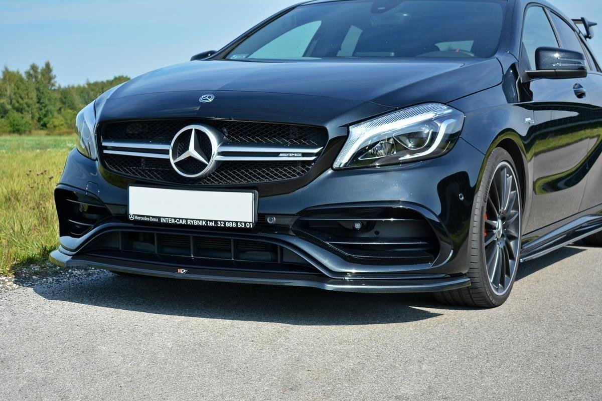 Forreste splitter V.1 Mercedes A W176 AMG Facelift