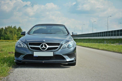 Forreste splitter V.1 Mercedes - Benz E Coupe / Cabrio C207 Facelift / A207 Facelit