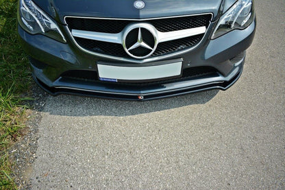 Forreste splitter V.1 Mercedes - Benz E Coupe / Cabrio C207 Facelift / A207 Facelit