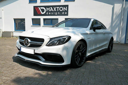 Forreste splitter V.1 Mercedes C-class C205 63AMG Coupe