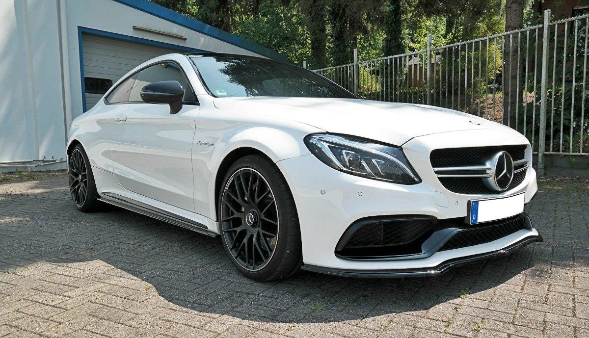 Forreste splitter V.1 Mercedes C-class C205 63AMG Coupe