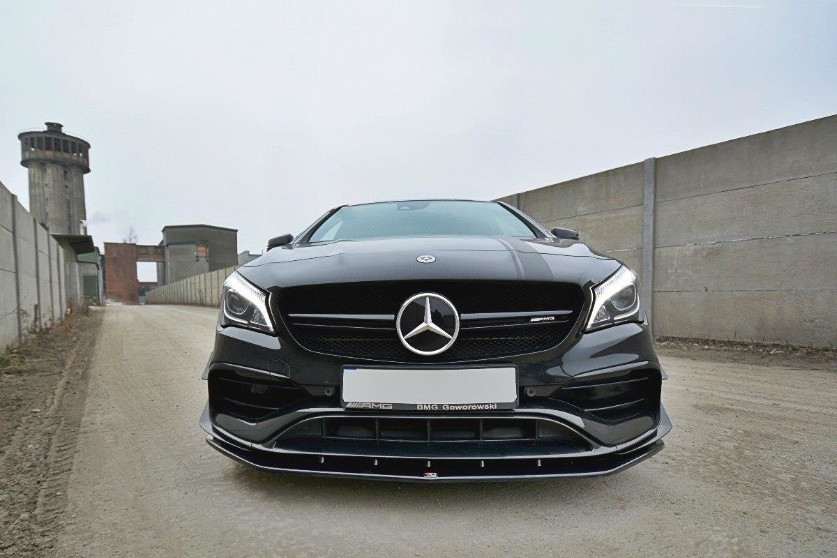 Forreste splitter V.1 Mercedes CLA A45 AMG C117 Facelift