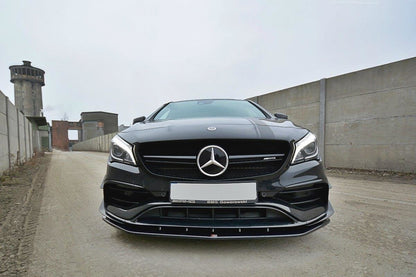 Forreste splitter V.1 Mercedes CLA A45 AMG C117 Facelift