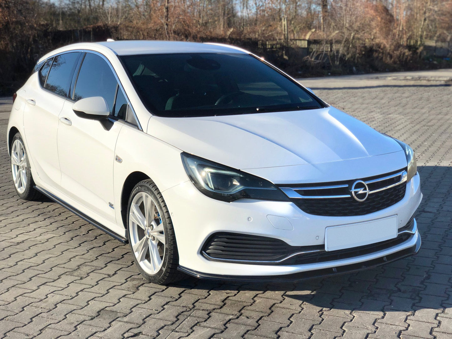 Forreste splitter V.1 OPEL ASTRA K OPC-LINE