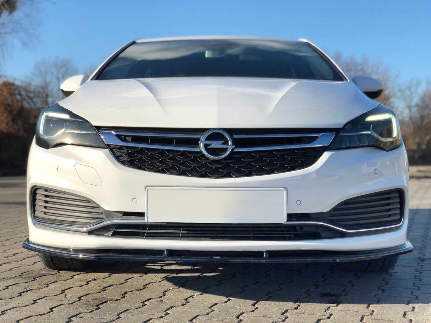 Forreste splitter V.1 OPEL ASTRA K OPC-LINE