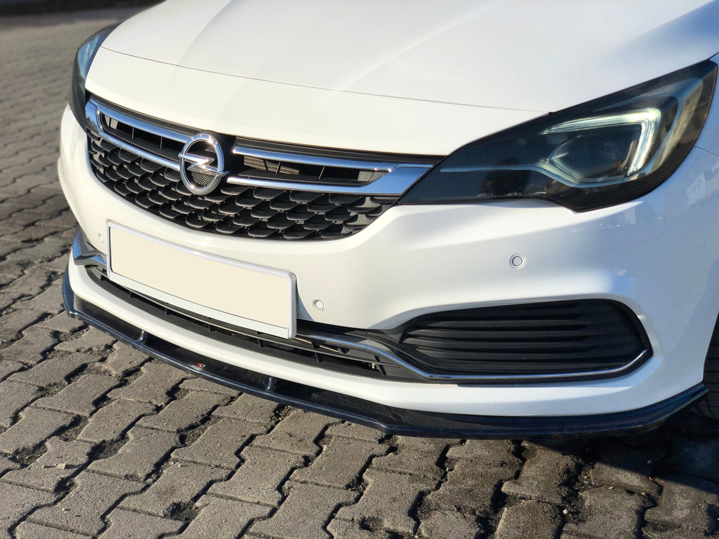 Forreste splitter V.1 OPEL ASTRA K OPC-LINE