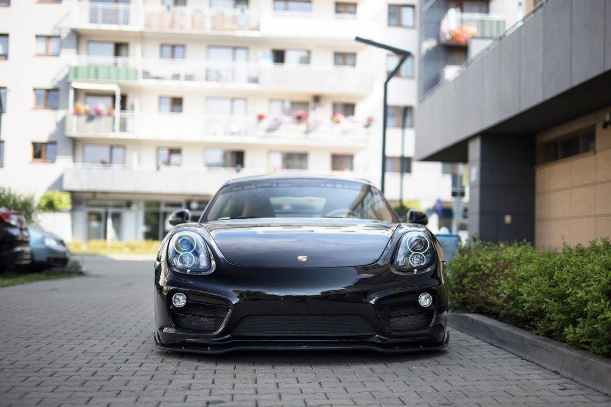 Forreste splitter V.1 Porsche Cayman Mk2 981C