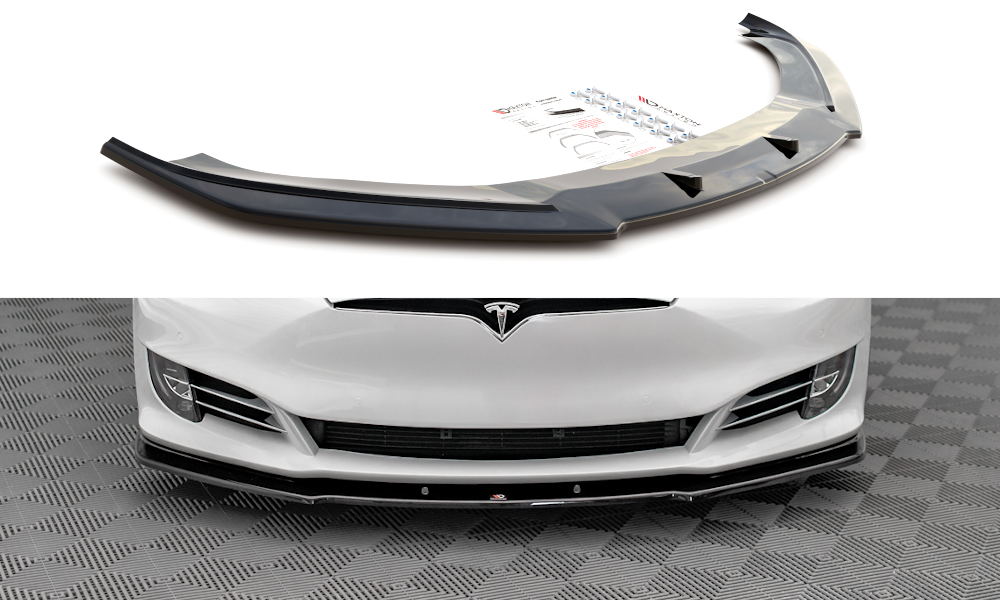 Forreste splitter V.1 Tesla Model S Facelift