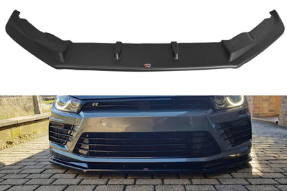 Forreste splitter V.1 VOLKSWAGEN SCIROCCO MK.3 R FACELIFT