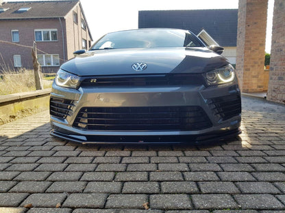 Forreste splitter V.1 VOLKSWAGEN SCIROCCO MK.3 R FACELIFT