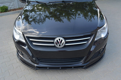 Forreste splitter V.1 VW PASSAT CC PREFACE MODEL, Standard kofanger