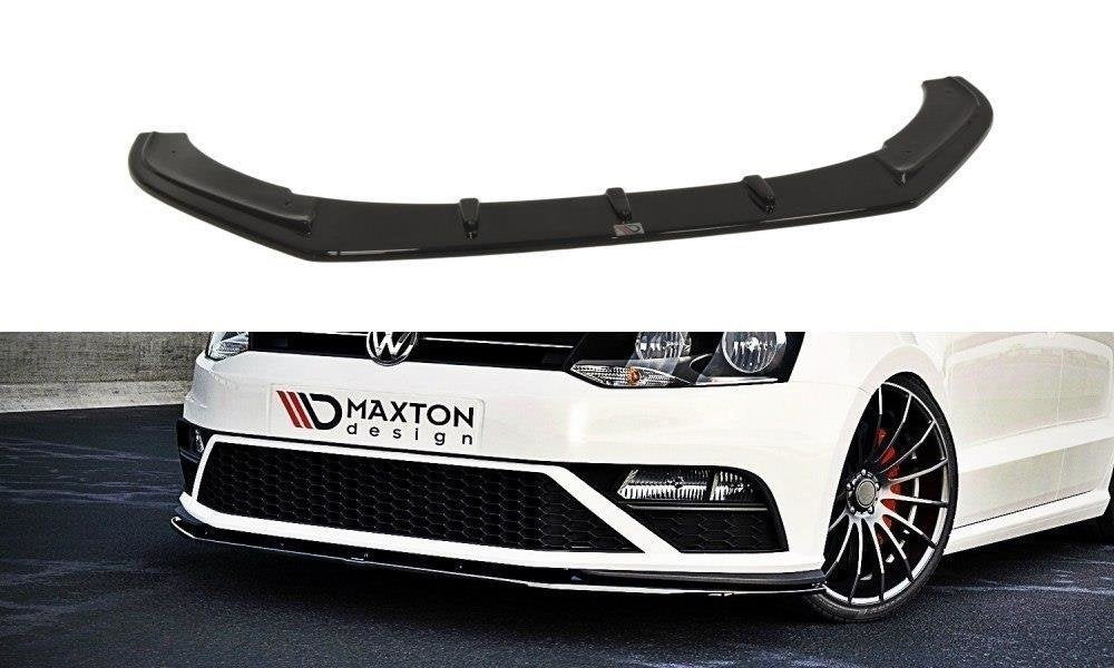 Forreste splitter V.1 Volkswagen Polo GTI Mk5 Facelift