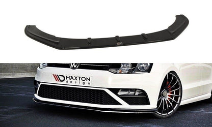 Forreste splitter V.1 Volkswagen Polo GTI Mk5 Facelift