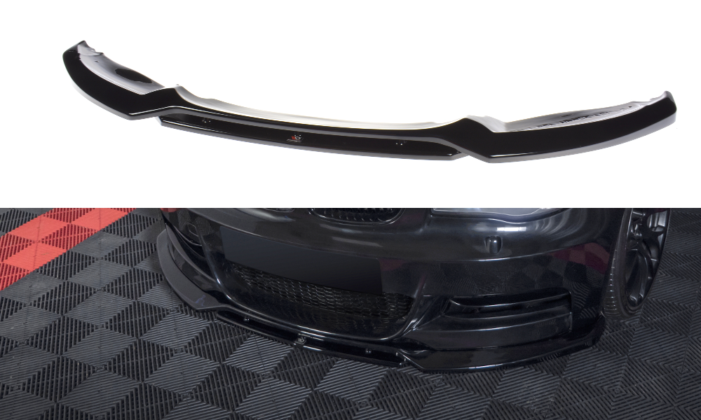 Forreste splitter V.1 til BMW 1 E82 FACELIFT M-PACK