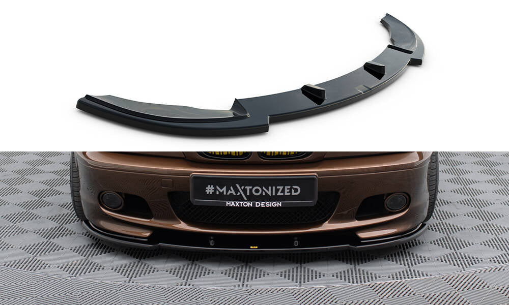 Forreste splitter V.1 til BMW 3 E46 MPACK COUPE