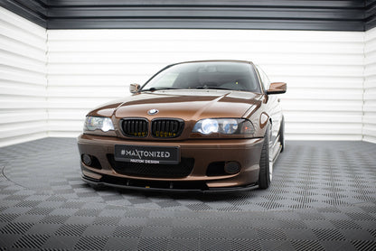 Forreste splitter V.1 til BMW 3 E46 MPACK COUPE
