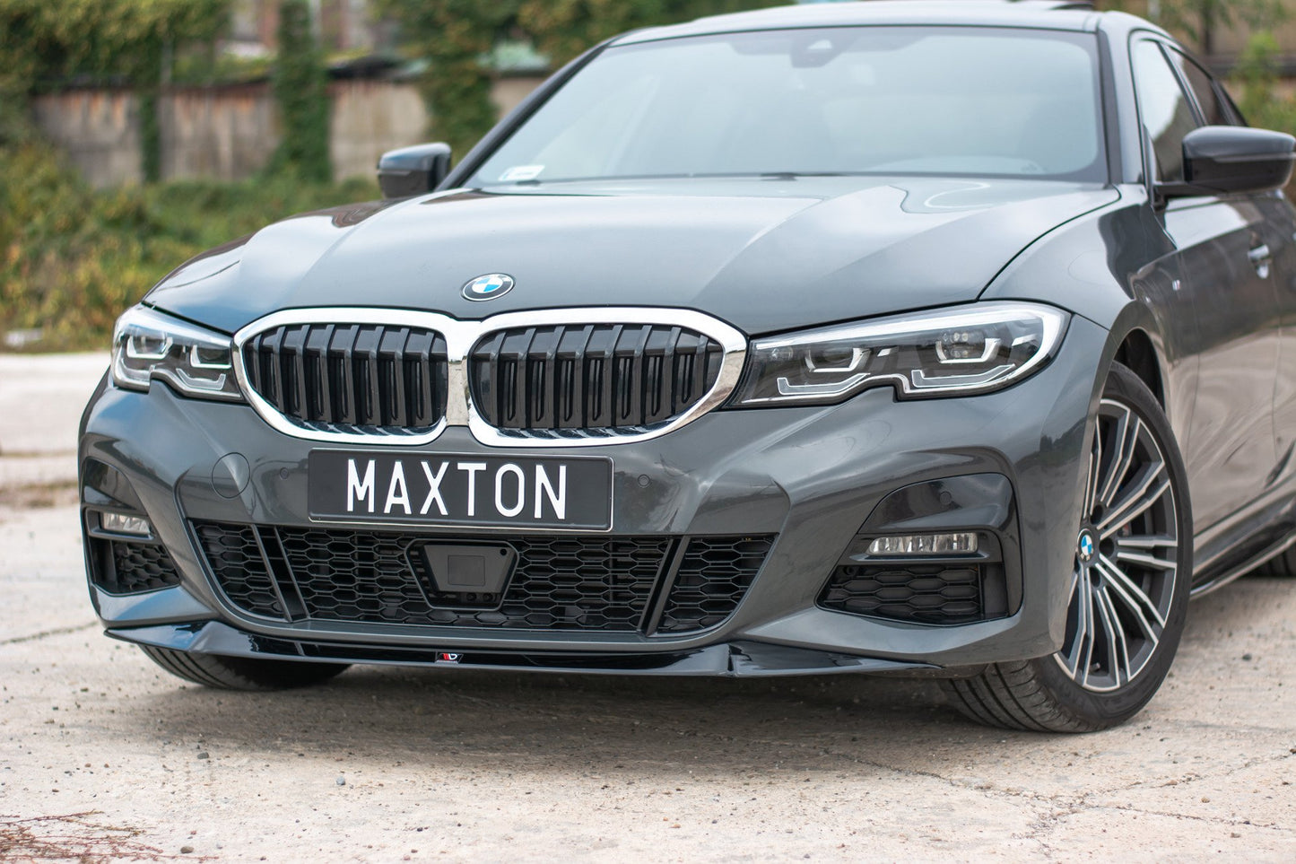Forreste splitter V.1 til BMW 3 G20 M-pack
