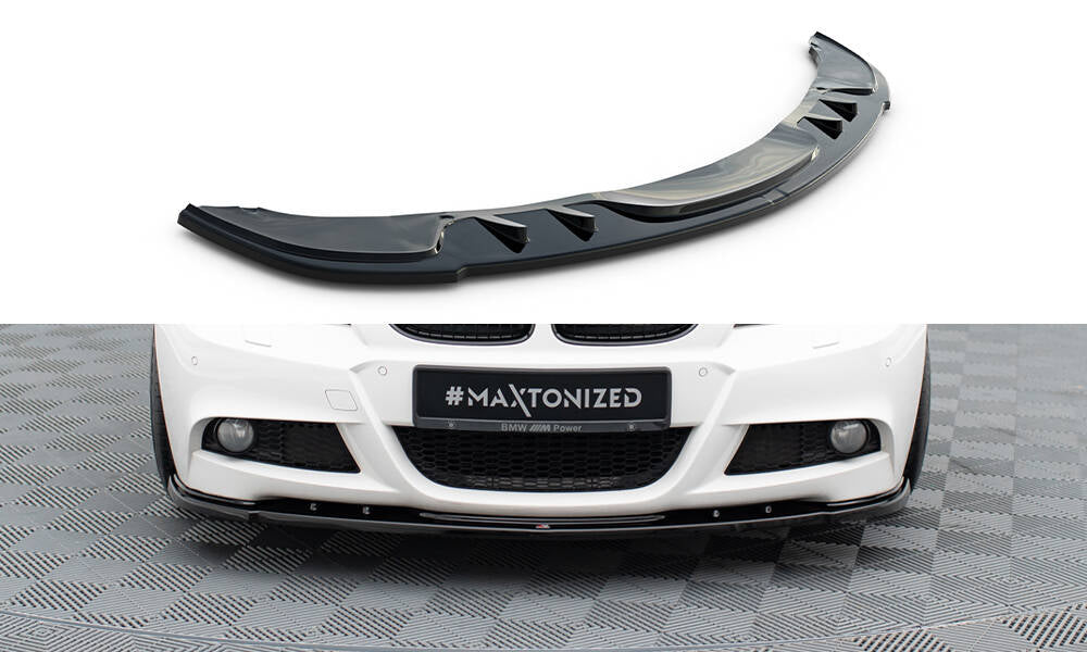 Forreste splitter V.1 til BMW 3 Sedan / Touring M-Pack E90 / E91 Facelift