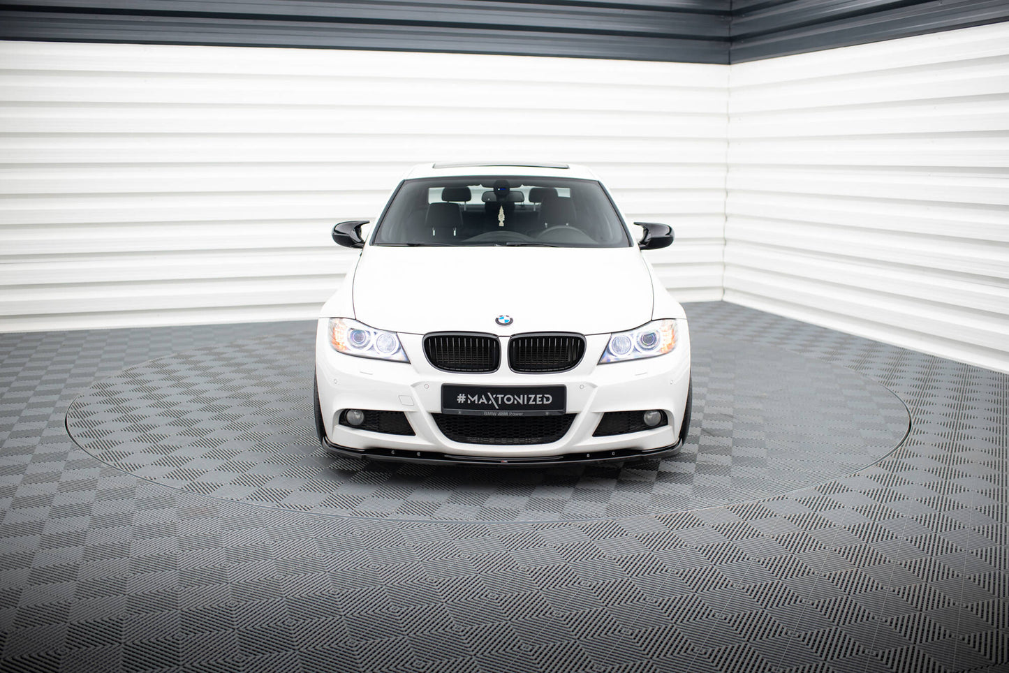 Forreste splitter V.1 til BMW 3 Sedan / Touring M-Pack E90 / E91 Facelift