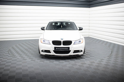 Forreste splitter V.1 til BMW 3 Sedan / Touring M-Pack E90 / E91 Facelift