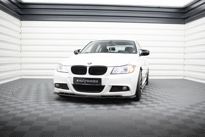 Forreste splitter V.1 til BMW 3 Sedan / Touring M-Pack E90 / E91 Facelift