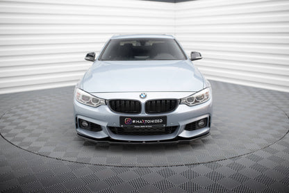 Forreste splitter V.1 til BMW 4 Coupe / Gran Coupe / Cabrio M-Pack F32 / F36 / F33