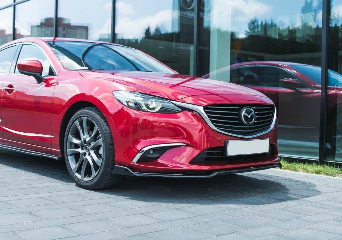 Forreste splitter V.2 Mazda 6 GJ (Mk3) Facelift