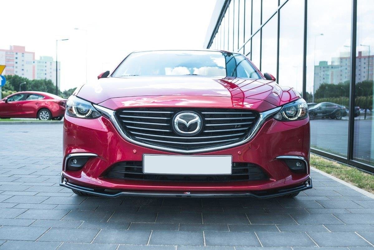Forreste splitter V.2 Mazda 6 GJ (Mk3) Facelift