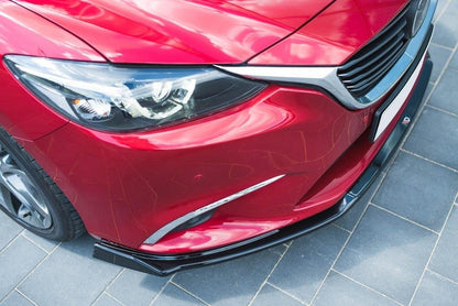 Forreste splitter V.2 Mazda 6 GJ (Mk3) Facelift