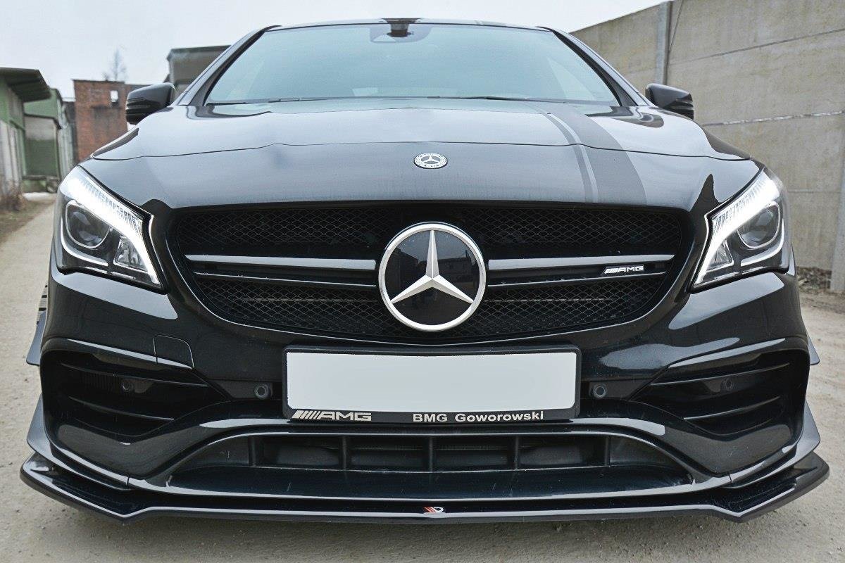 Forreste splitter V.2 Mercedes CLA A45 AMG C117 Facelift