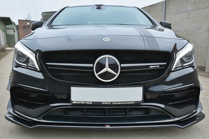 Forreste splitter V.2 Mercedes CLA A45 AMG C117 Facelift