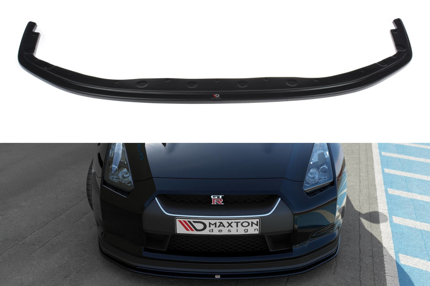 Forreste splitter V.2 NISSAN GT-R PREFACE COUPE (R35-SERIES)