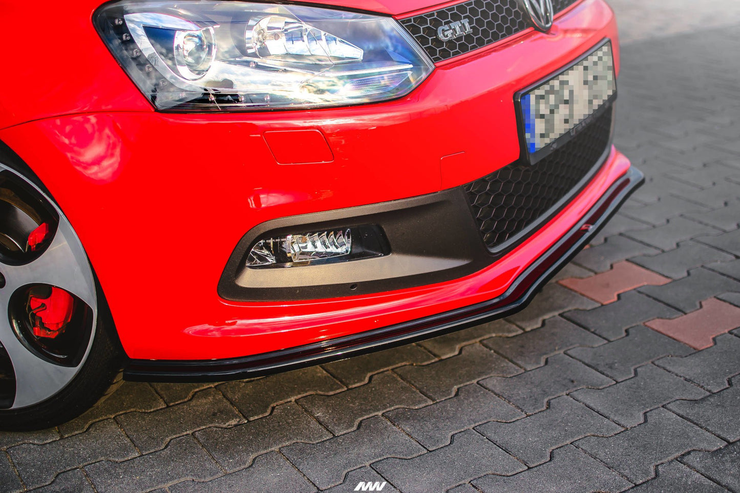 Forreste splitter V.2 Volkswagen Polo GTI Mk5