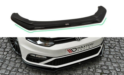 Forreste splitter V.2 Volkswagen Polo GTI Mk5 Facelift
