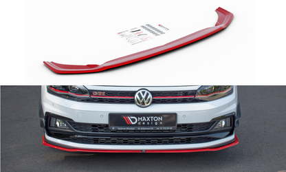 Forreste splitter V.2 Volkswagen Polo GTI / R-line Mk6
