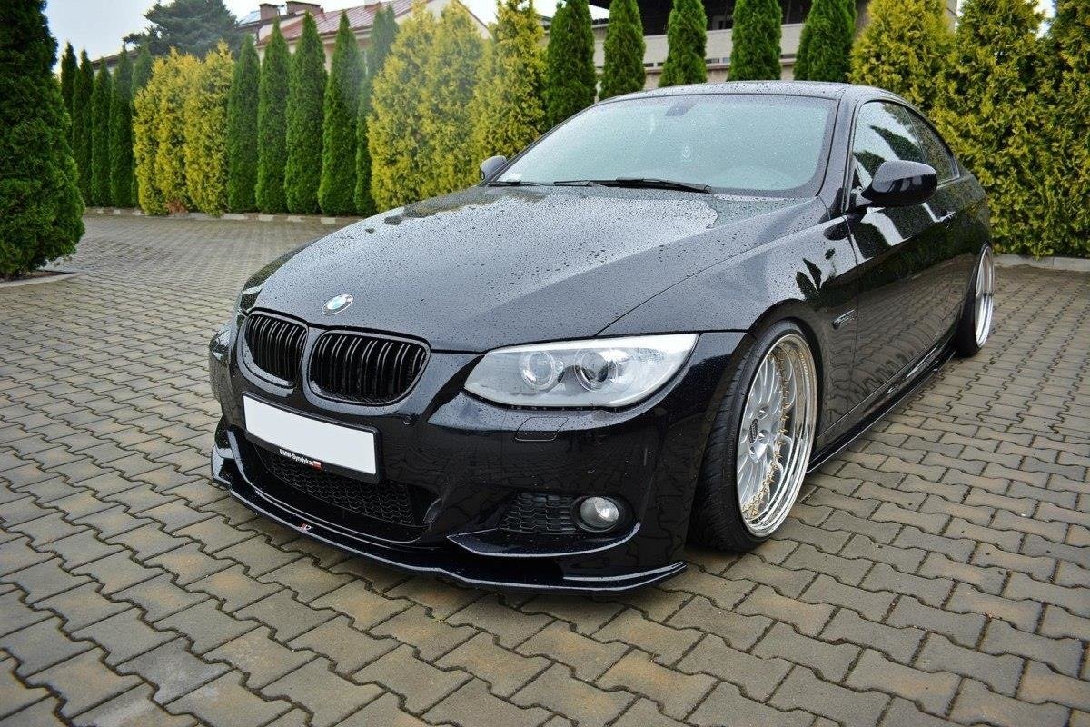 Forreste splitter V.2 til BMW 3 E92 M-PACK FACELIFT