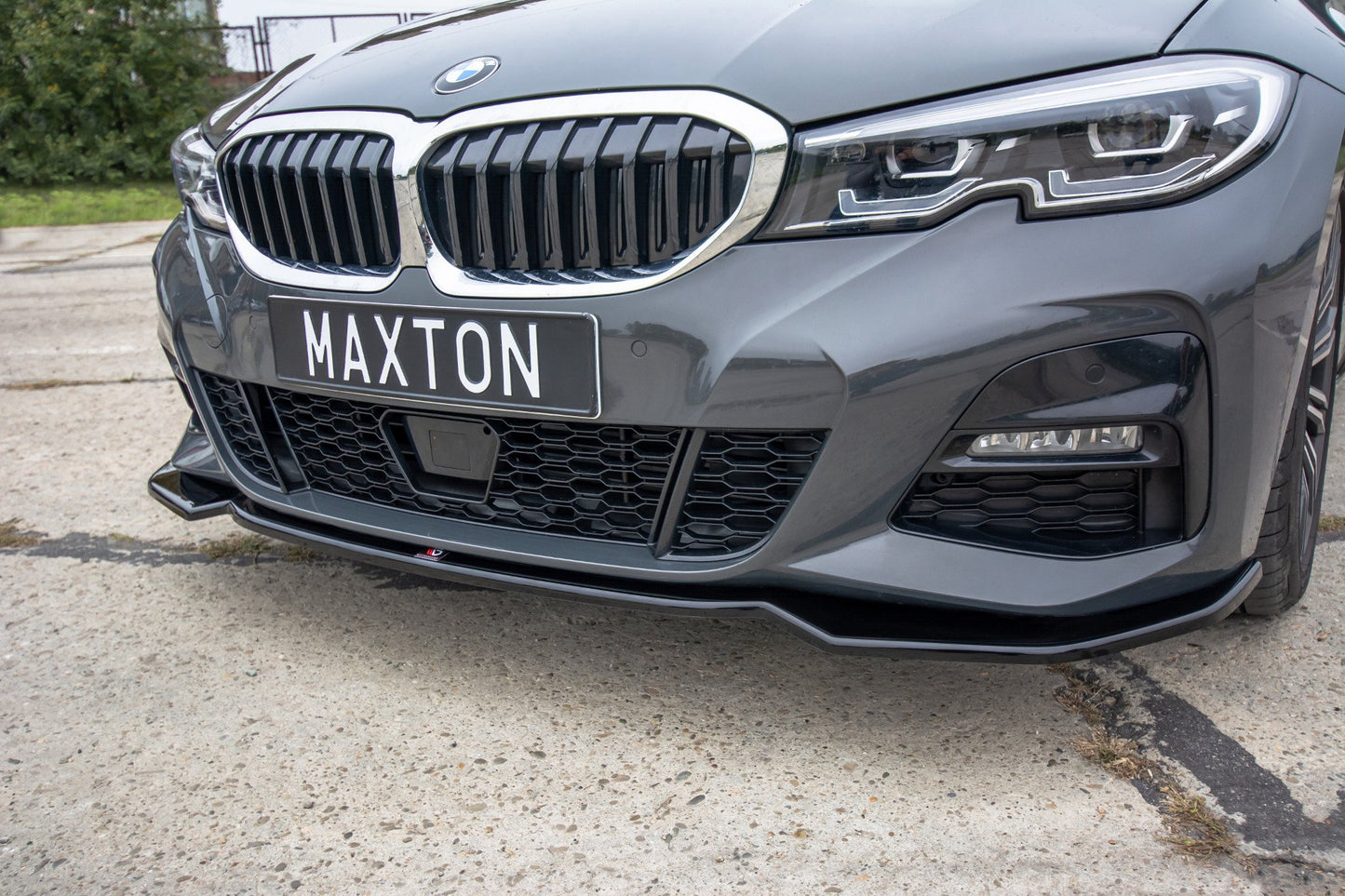 Forreste splitter V.2 til BMW 3 G20 M-pack