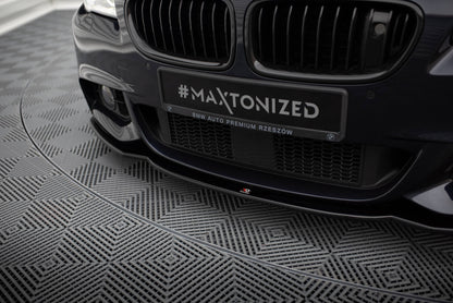Forreste splitter V.2 til BMW 5 F10/F11 MPACK