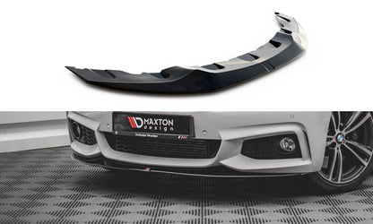 Forreste splitter V.2 til V.2 BMW 4 Coupe / Gran Coupe / Cabrio M-Pack F32 / F36 / F33