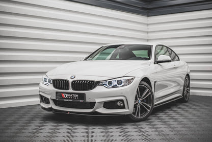 Forreste splitter V.2 til V.2 BMW 4 Coupe / Gran Coupe / Cabrio M-Pack F32 / F36 / F33