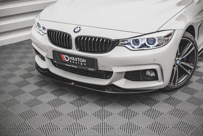 Forreste splitter V.2 til V.2 BMW 4 Coupe / Gran Coupe / Cabrio M-Pack F32 / F36 / F33