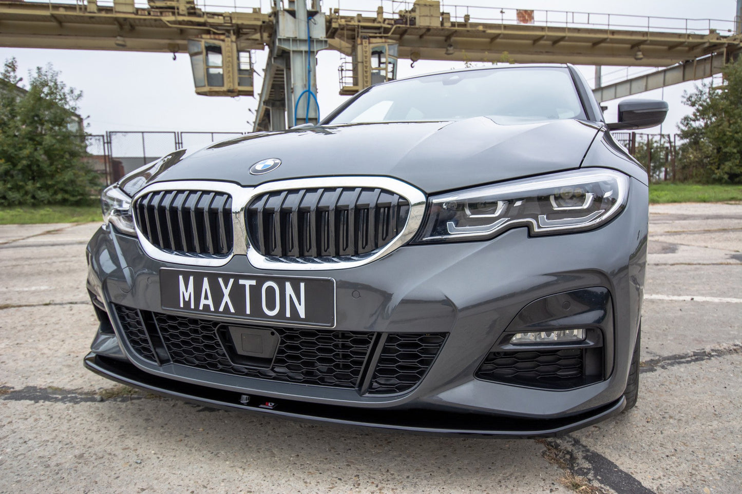 Forreste splitter V.3 til BMW 3 G20 M-pack