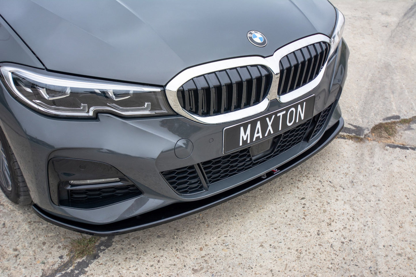 Forreste splitter V.3 til BMW 3 G20 M-pack