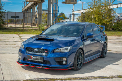 Forreste splitter V.4 SUBARU WRX STI