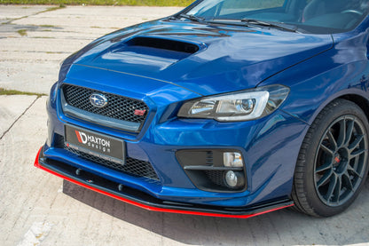 Forreste splitter V.4 SUBARU WRX STI